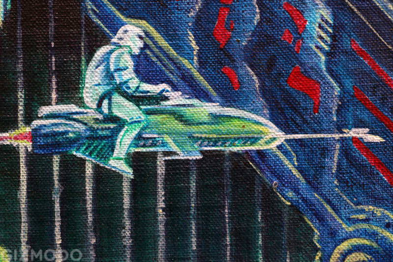 Illustration for article titled The Original Art Behind Some of the Craziest Star Wars Posters